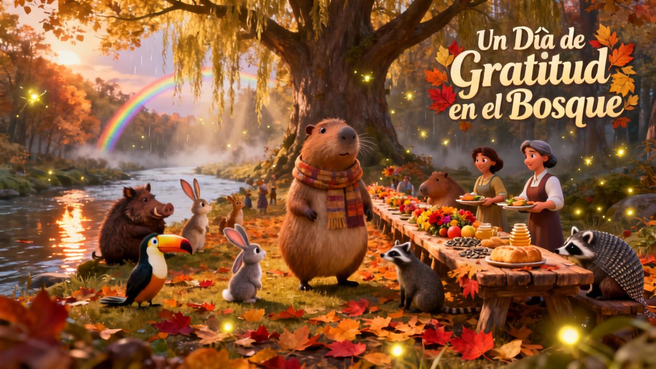 Un Día de Gratitud en el Bosque