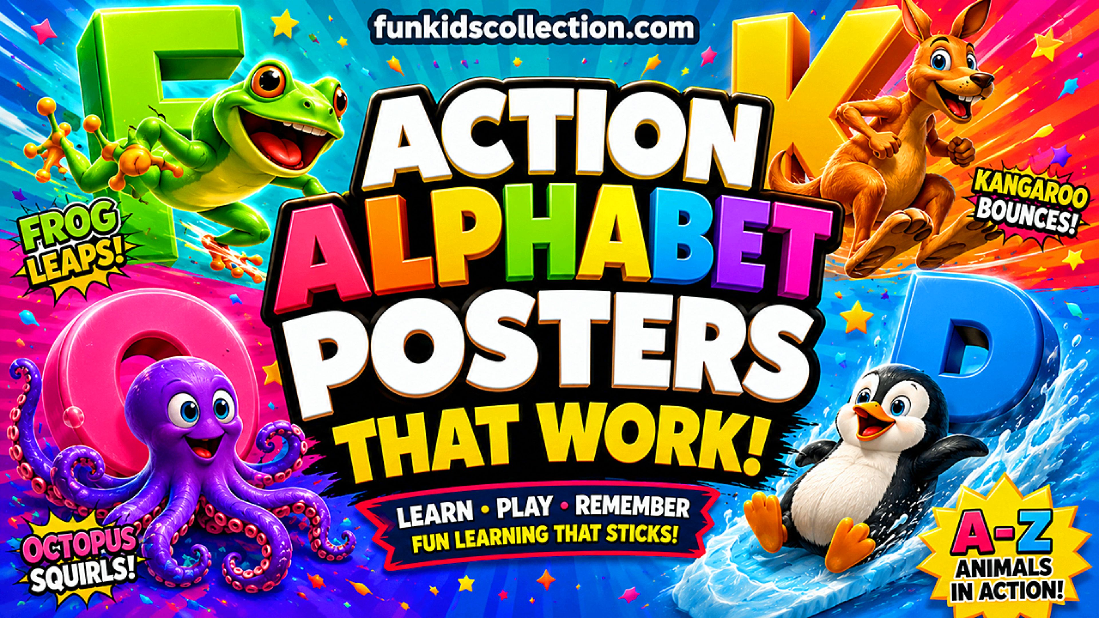 Action Alphabet Posters That Work