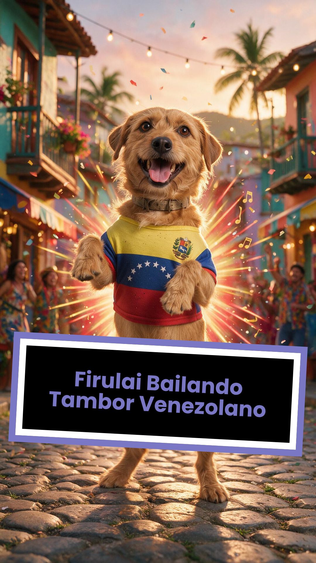 Firulai Bailando Tambor Venezolano