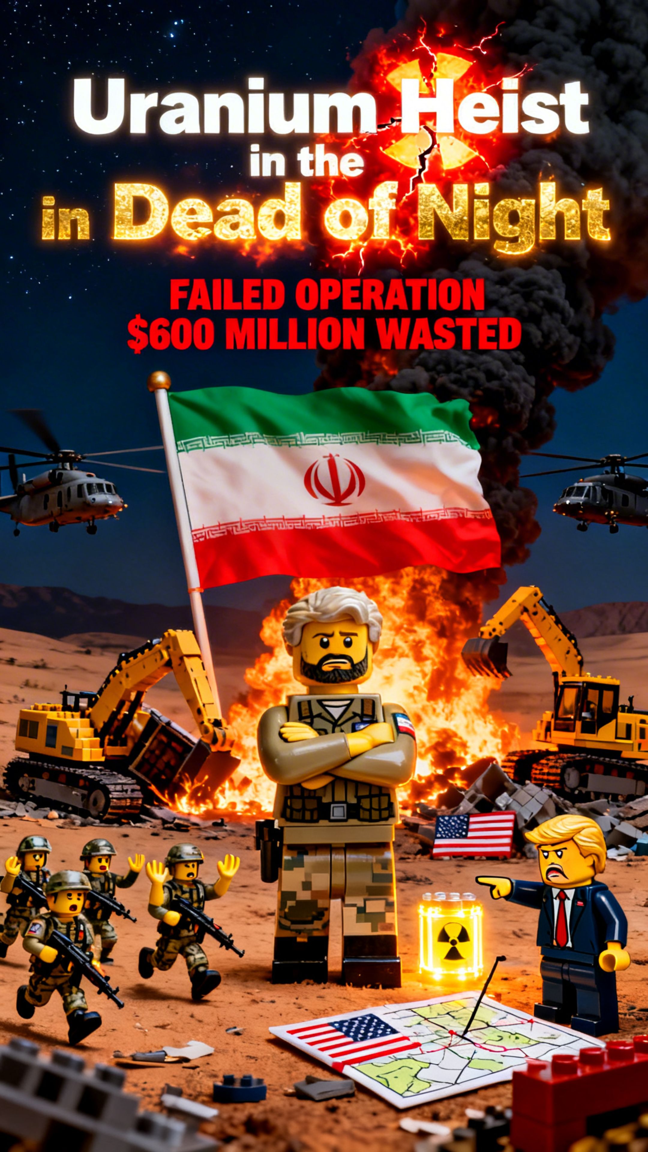 Uranium Heist in the Dead of Night