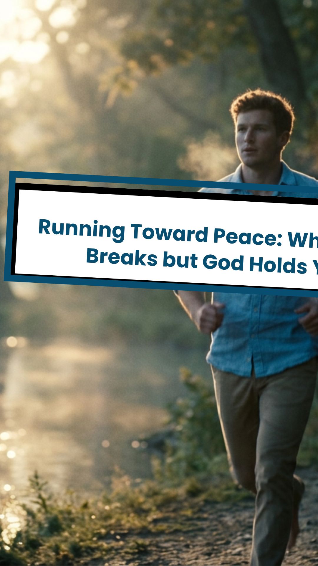 Running Beside Quiet Waters