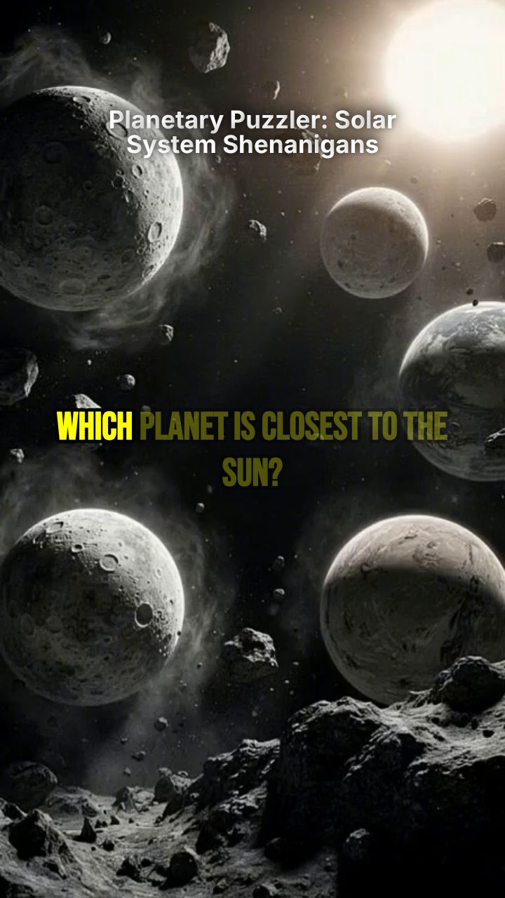 Planetary Puzzler: Solar System Shenanigans
