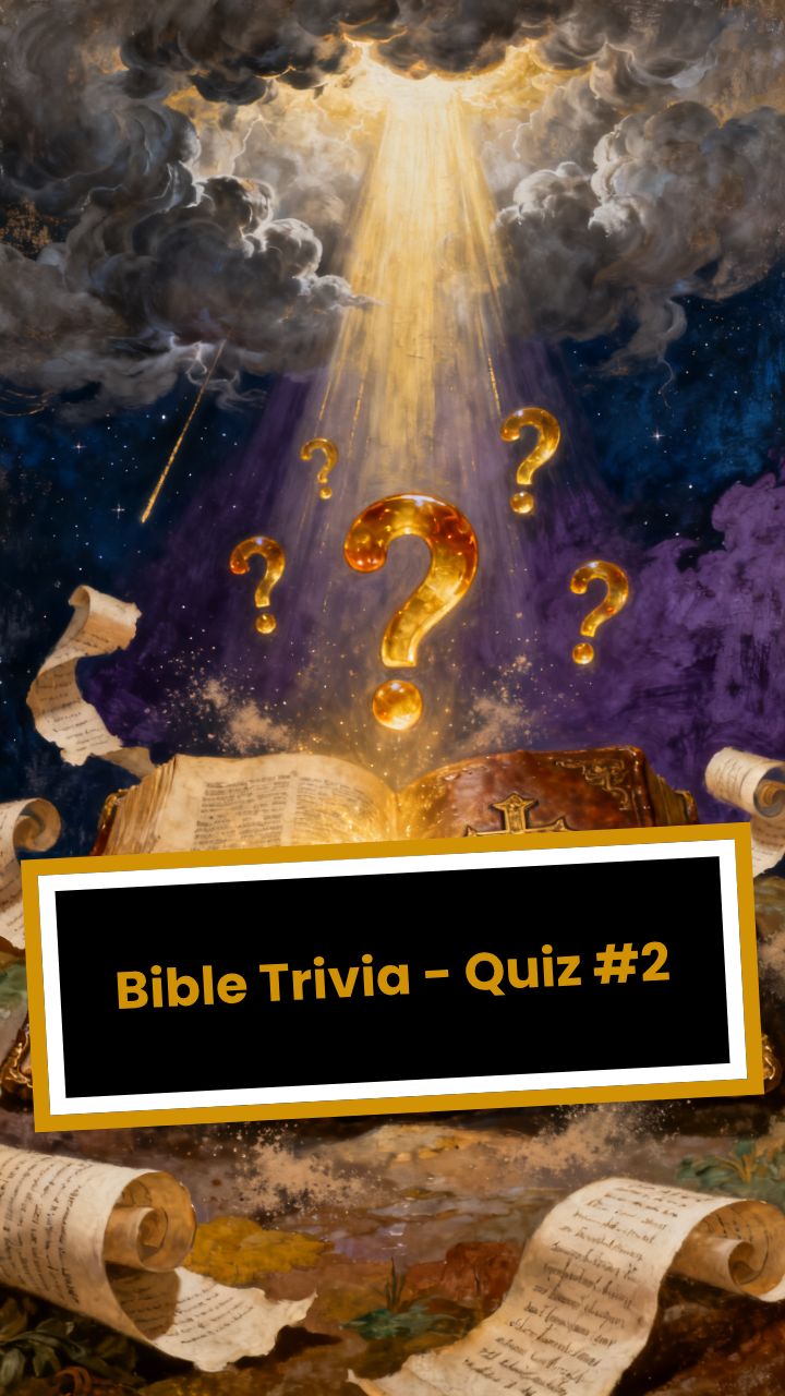 Bible Trivia - Quiz #2