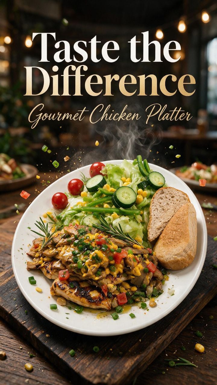 Taste the Difference - Gourmet Chicken Platter