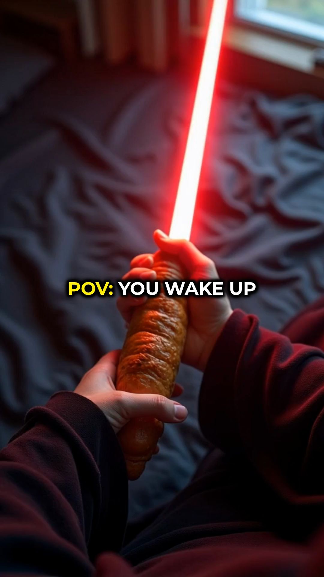 Sith Lord with a Sausage Roll