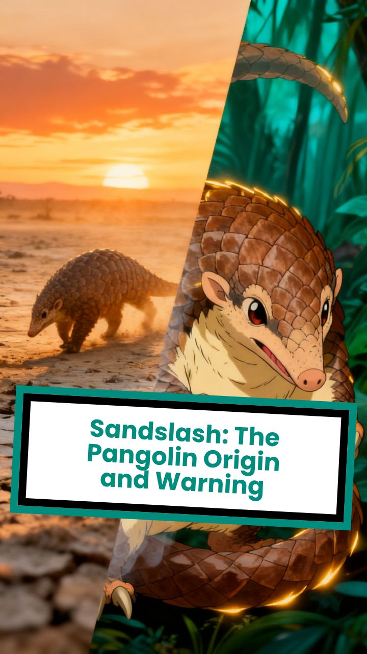 Sandslash: The Pangolin Origin and Warning