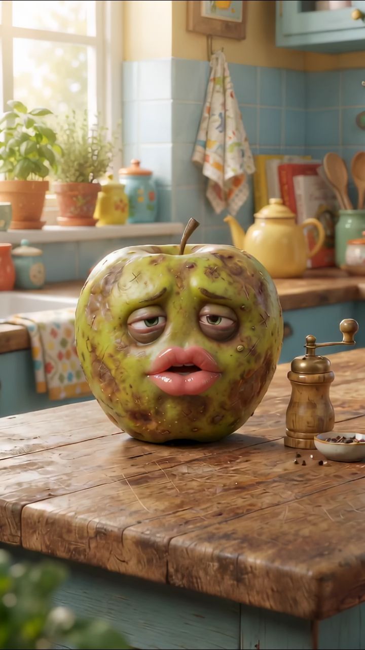 Juicy Lip Cartoon Food Confessions