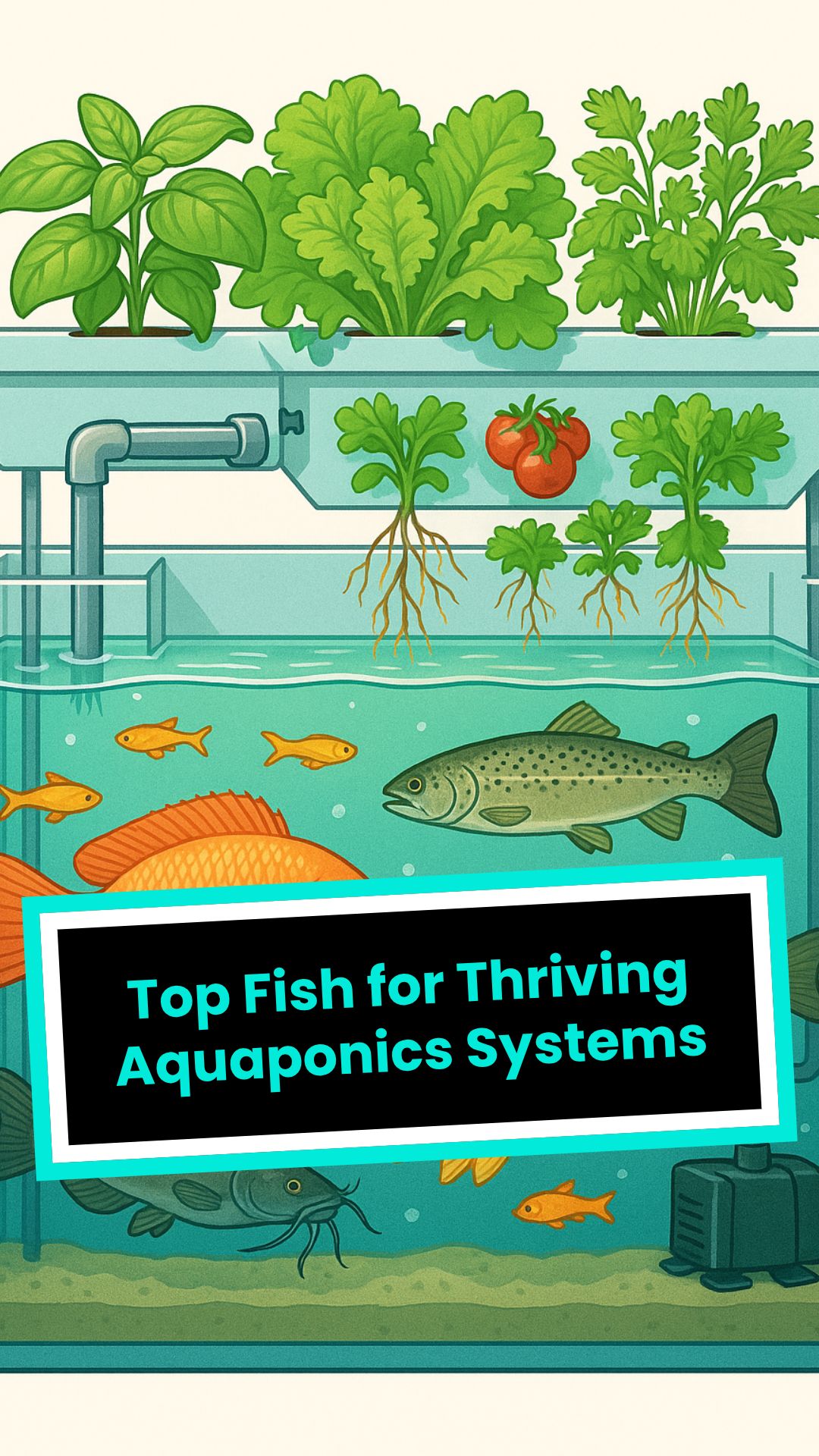Top 6 Fish for Thriving Aquaponics Systems