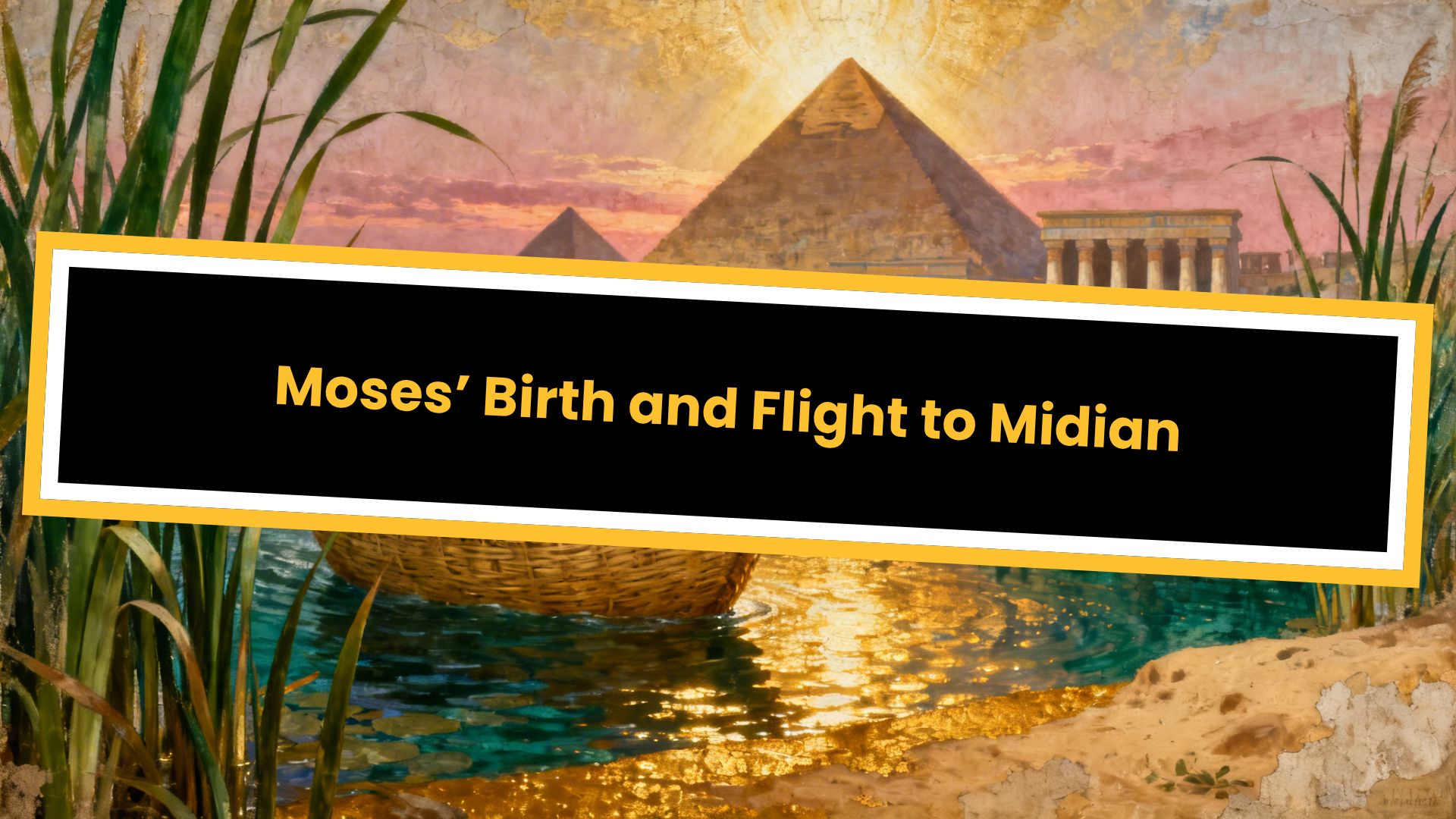 Moses’ Birth and Flight to Midian