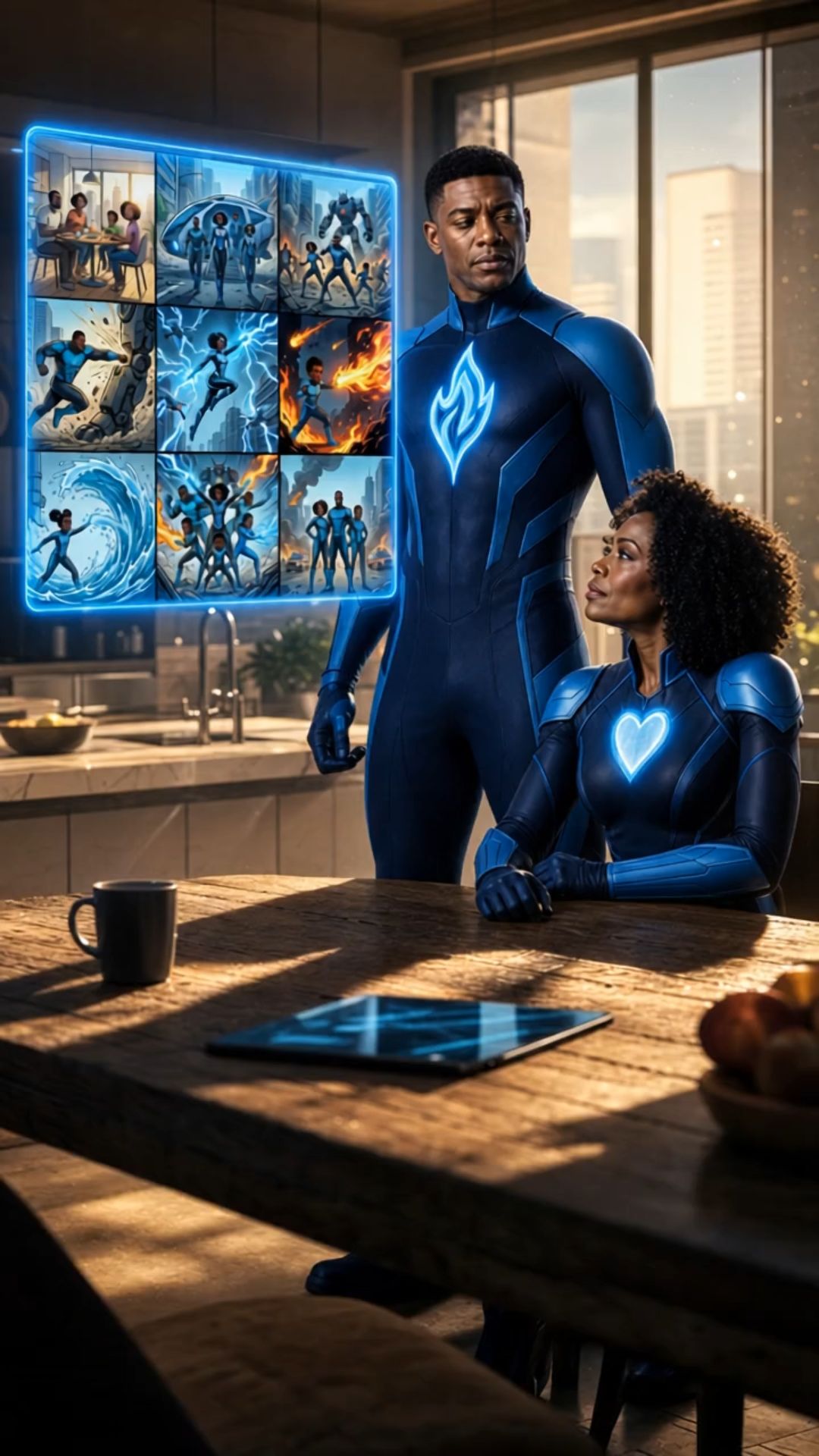 The Legacy: A Black Superhero Family