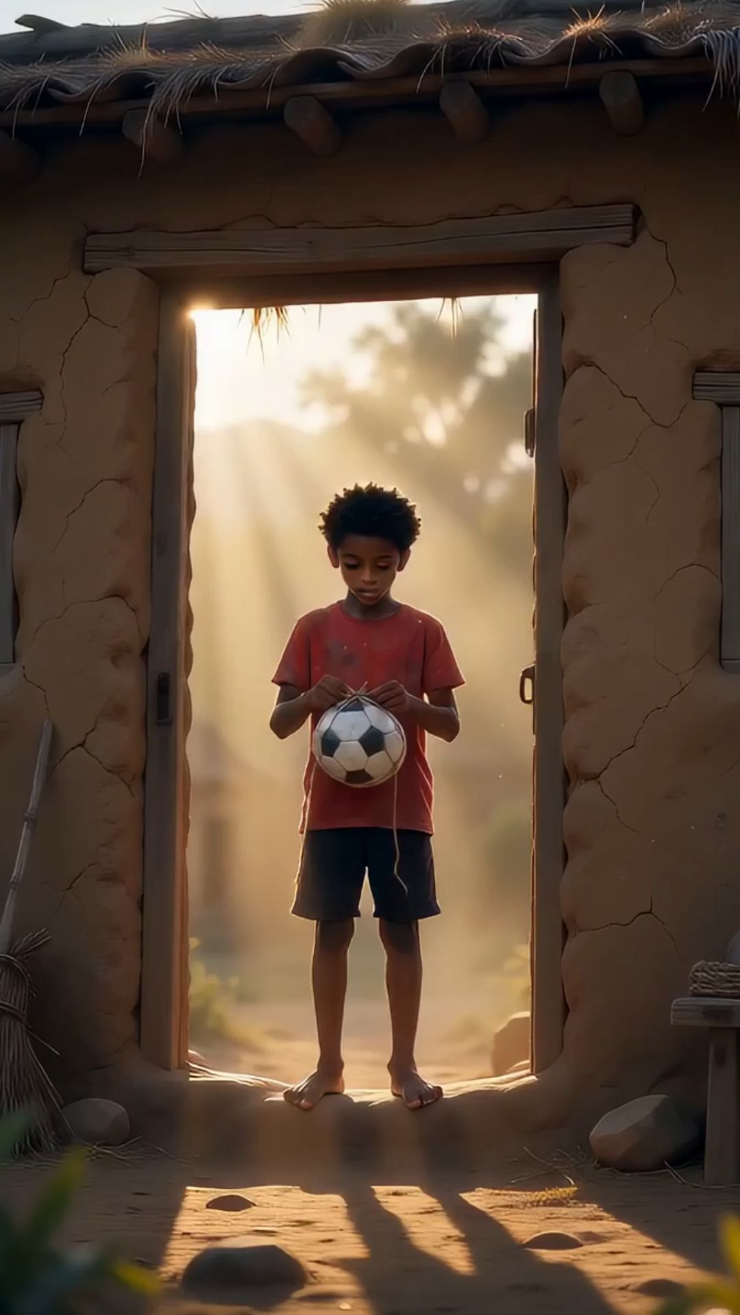The Worn Football