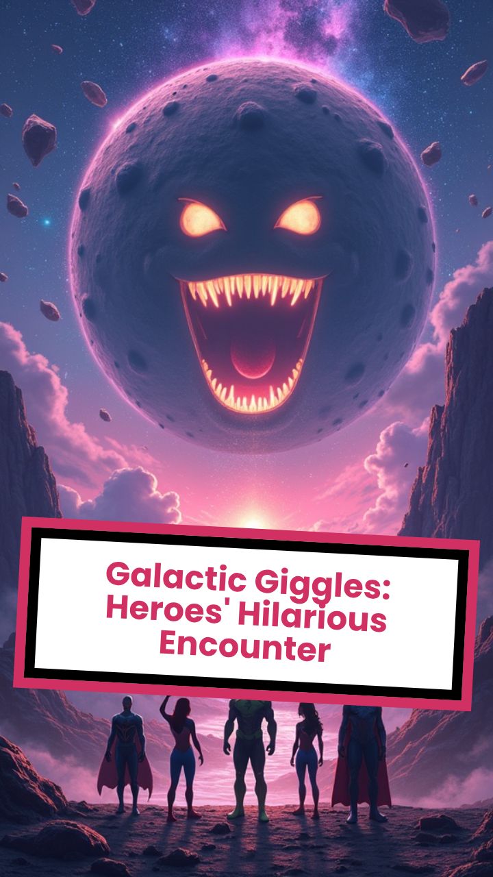 Galactic Giggles: Heroes' Hilarious Encounter