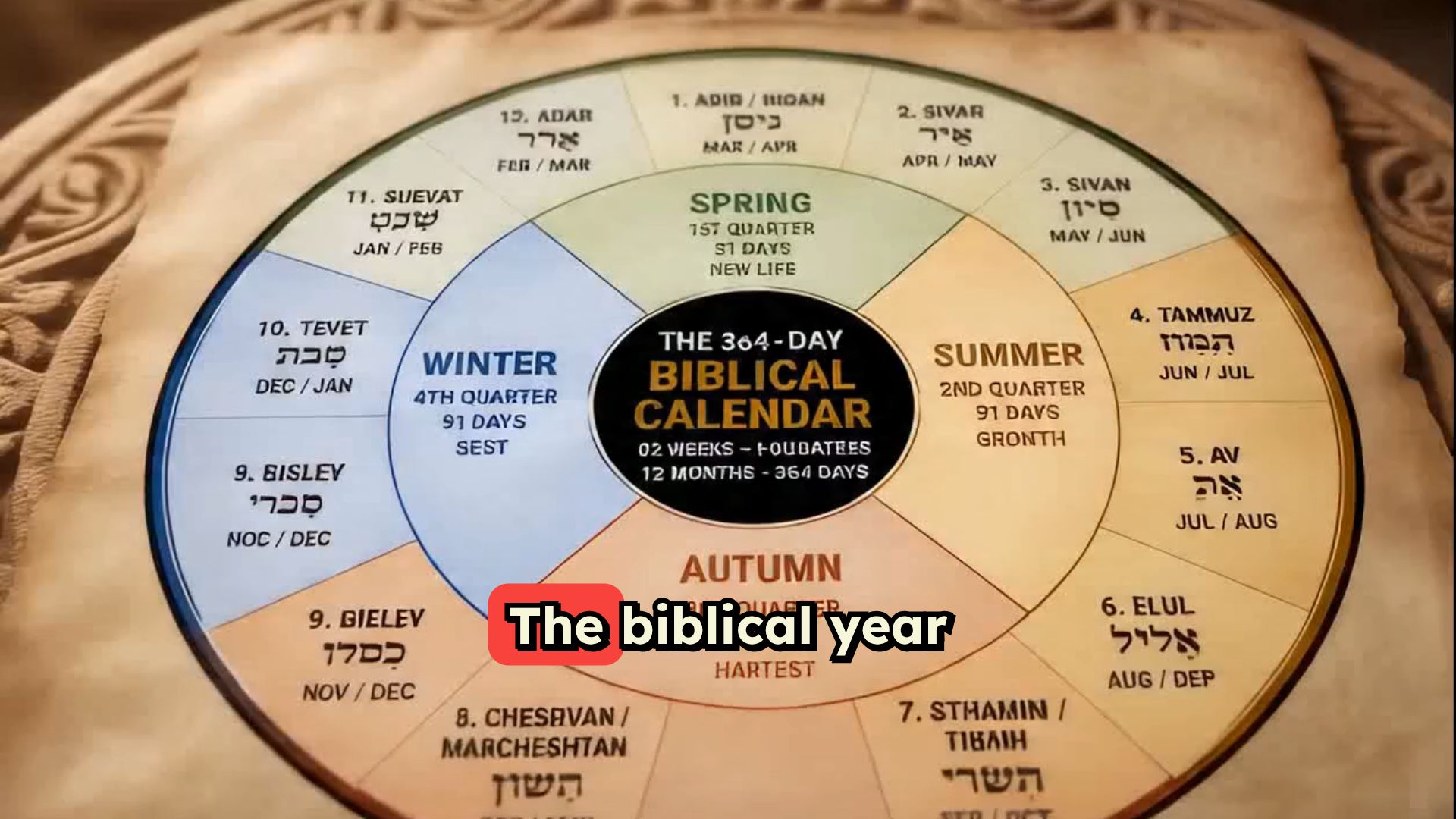The 364-Day Biblical Calendar: Appointed Times & Gregorian Alignments