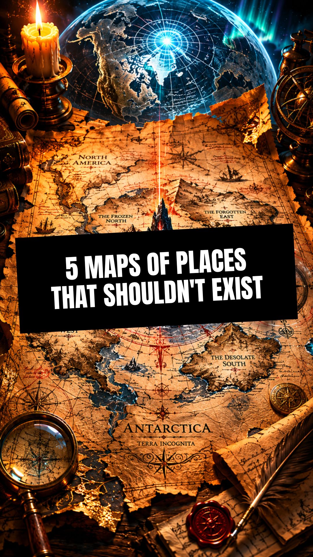 Forbidden Maps of Hidden Places