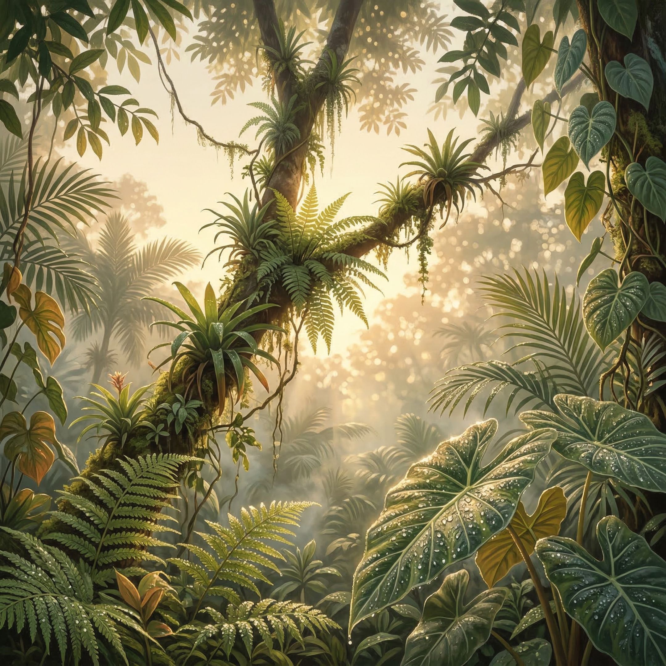 Pagi di Bawah Daun