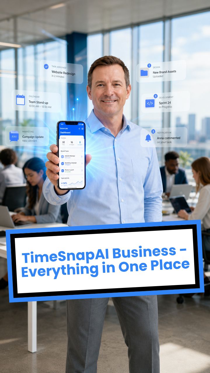 TimeSnapAI Business - Everything in One Place