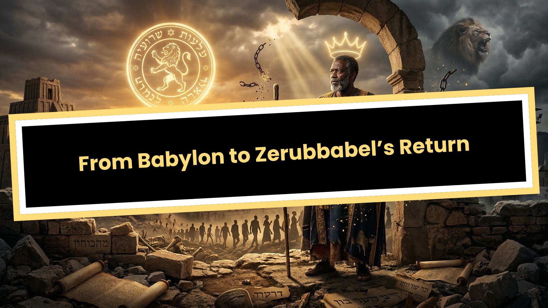 From Babylon to Zerubbabel’s Return