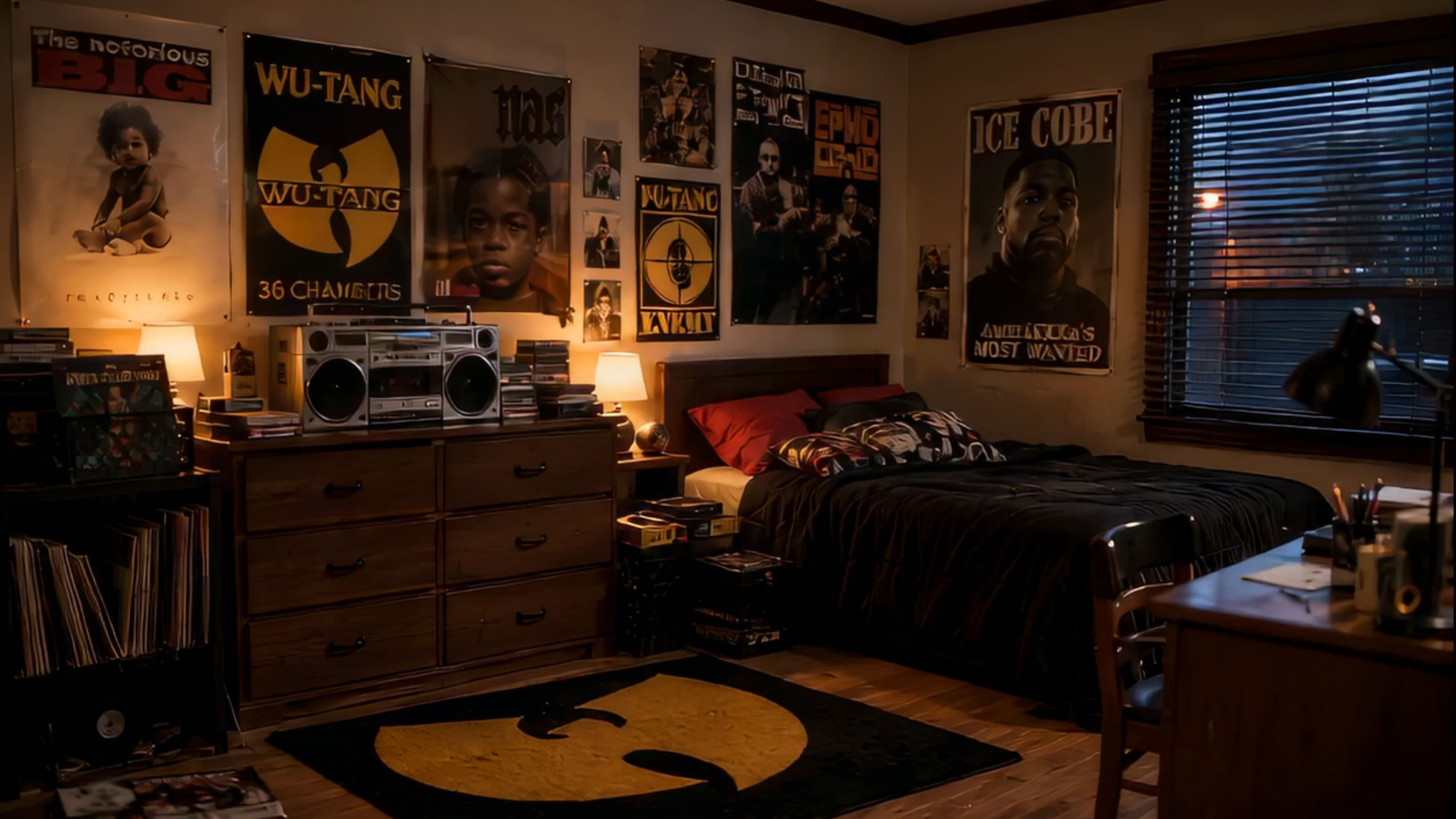 90s Hip-Hop Bedroom Nostalgia