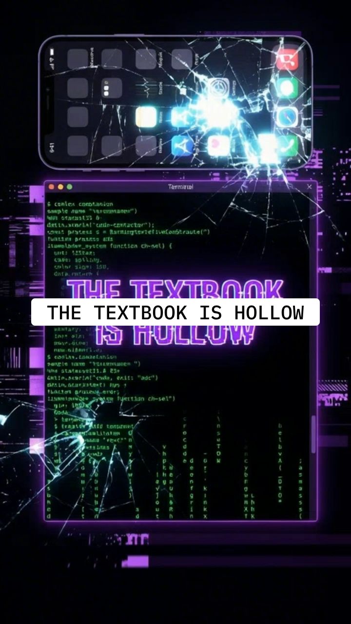 The Textbook Is Hollow