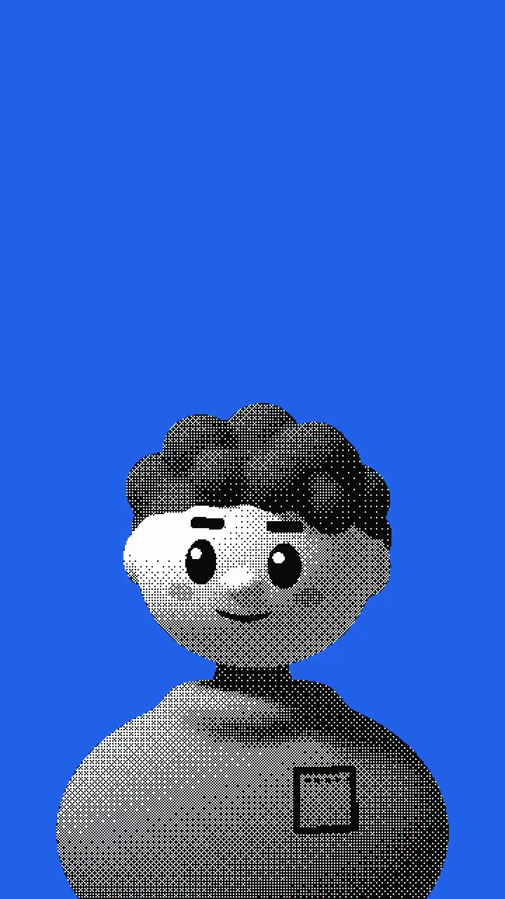 A creator payouts app with a clay mascot