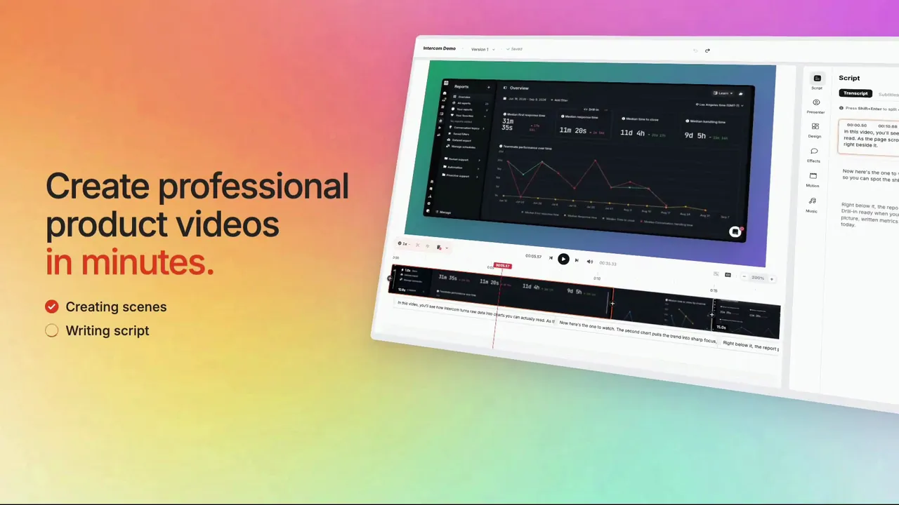 PuppyDog: a product video tool launch