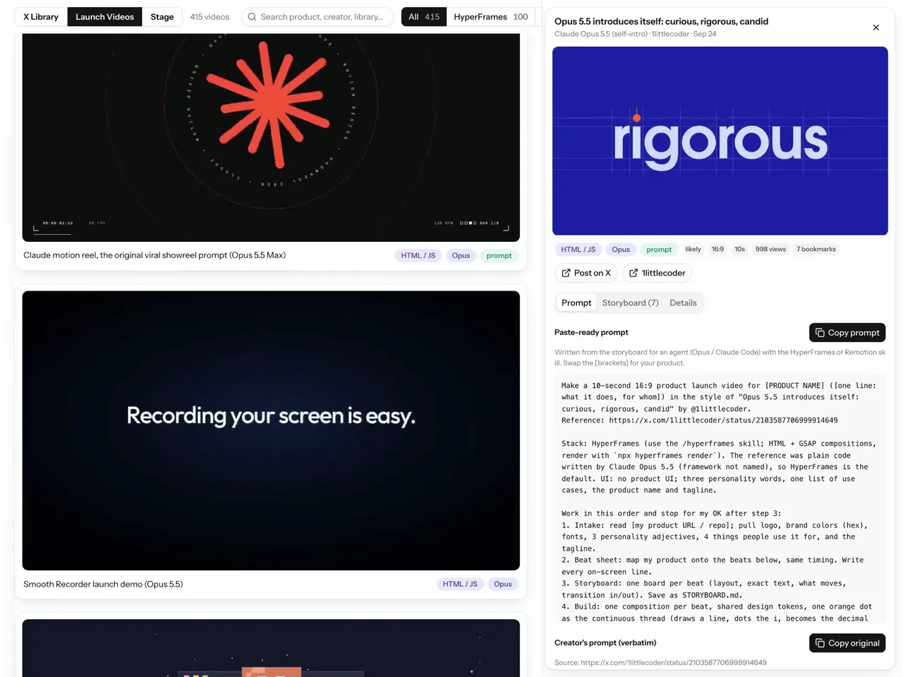 How the one-prompt videos are really made