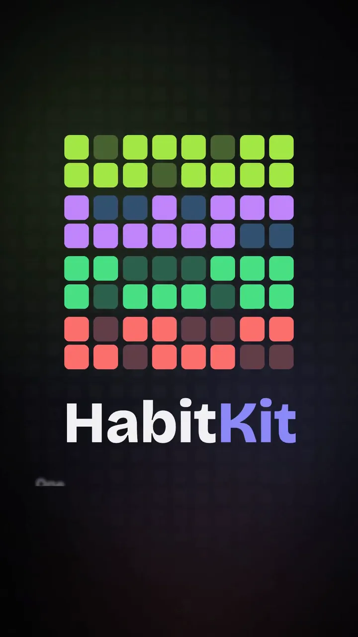 HabitKit: a vertical app update