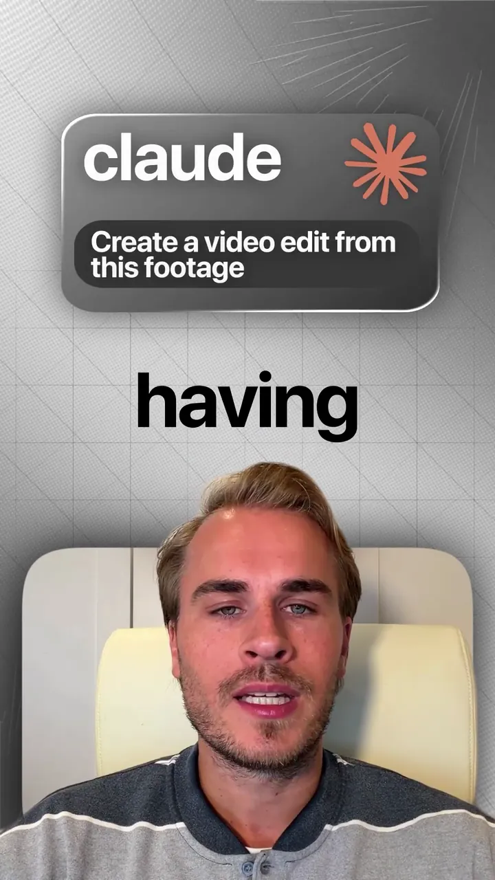 A creator explainer with kinetic captions