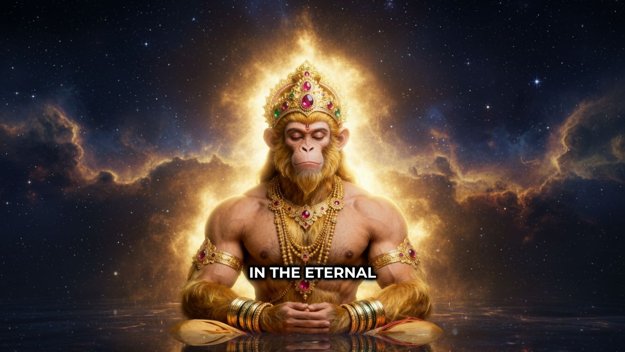The Meditative Strength of Hanuman