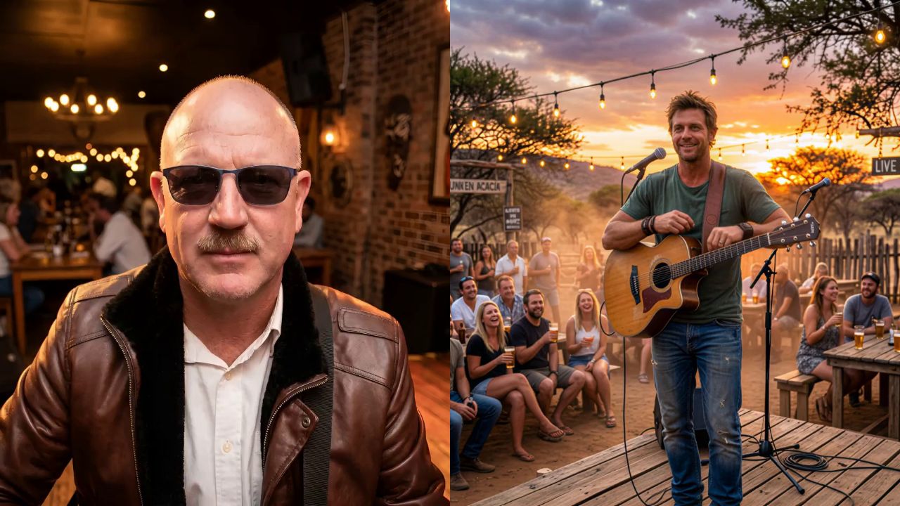 Guitarist at Rural South African Pub
