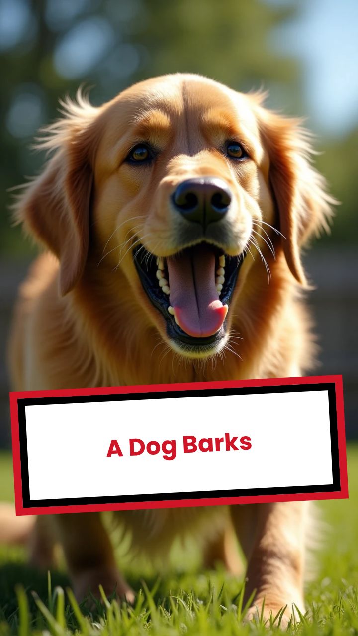 A Dog Barks