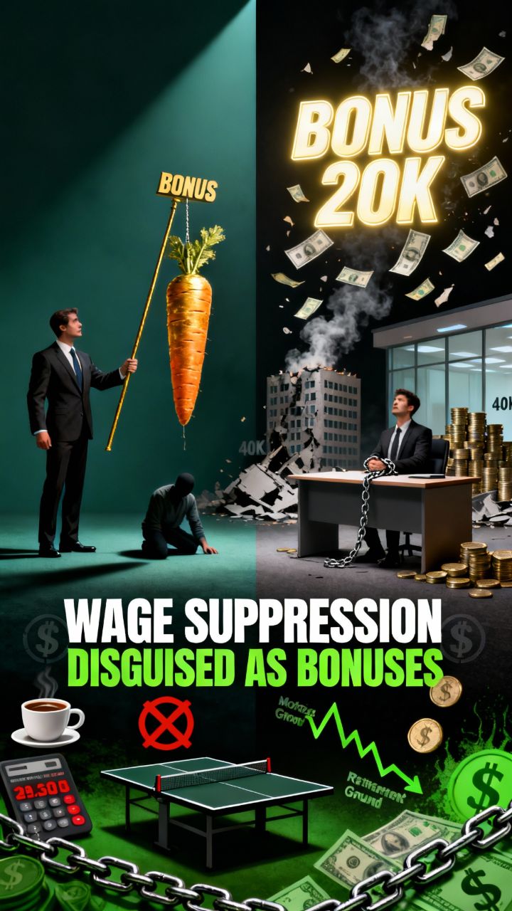 Wage Suppression Disguised as Bonuses