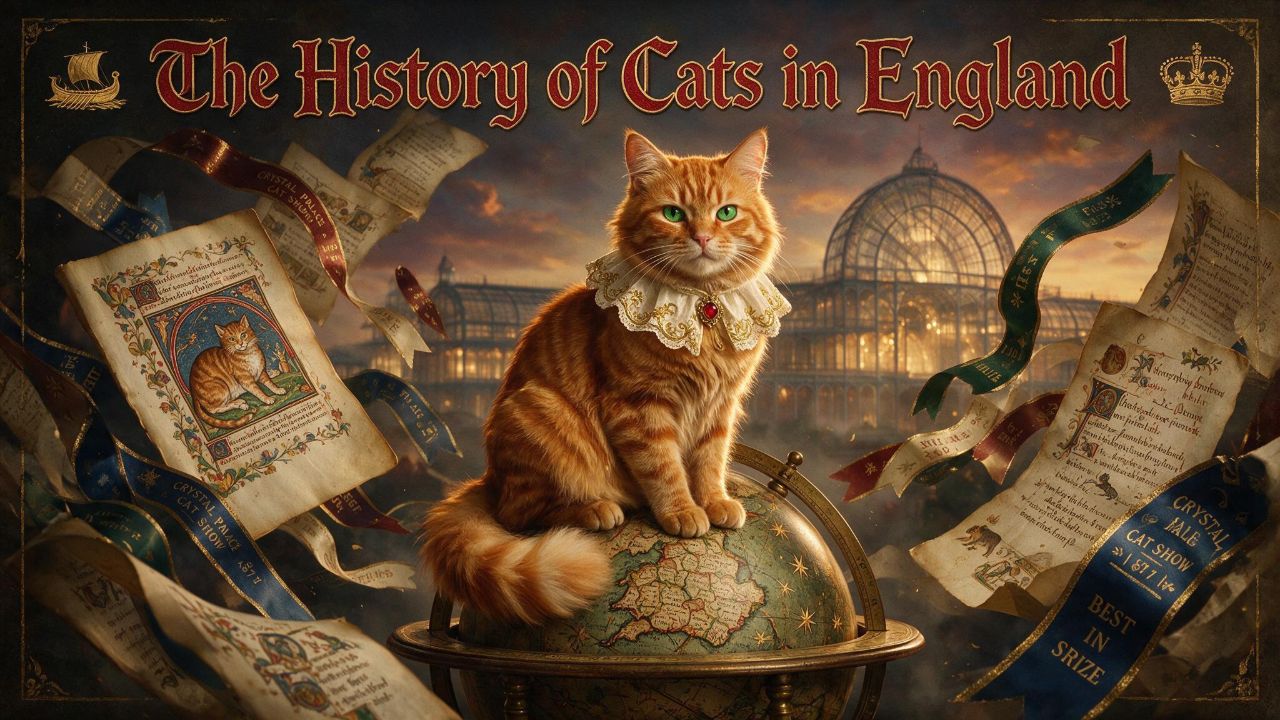 The History of Cats in England