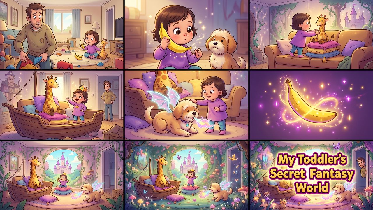 My Toddler’s Secret Fantasy World