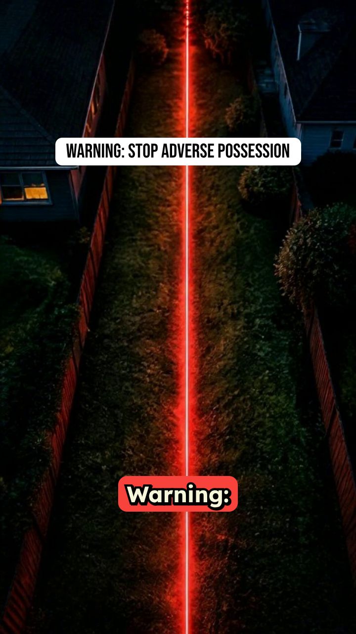 WARNING: One Document Stops Adverse Possession Permanently