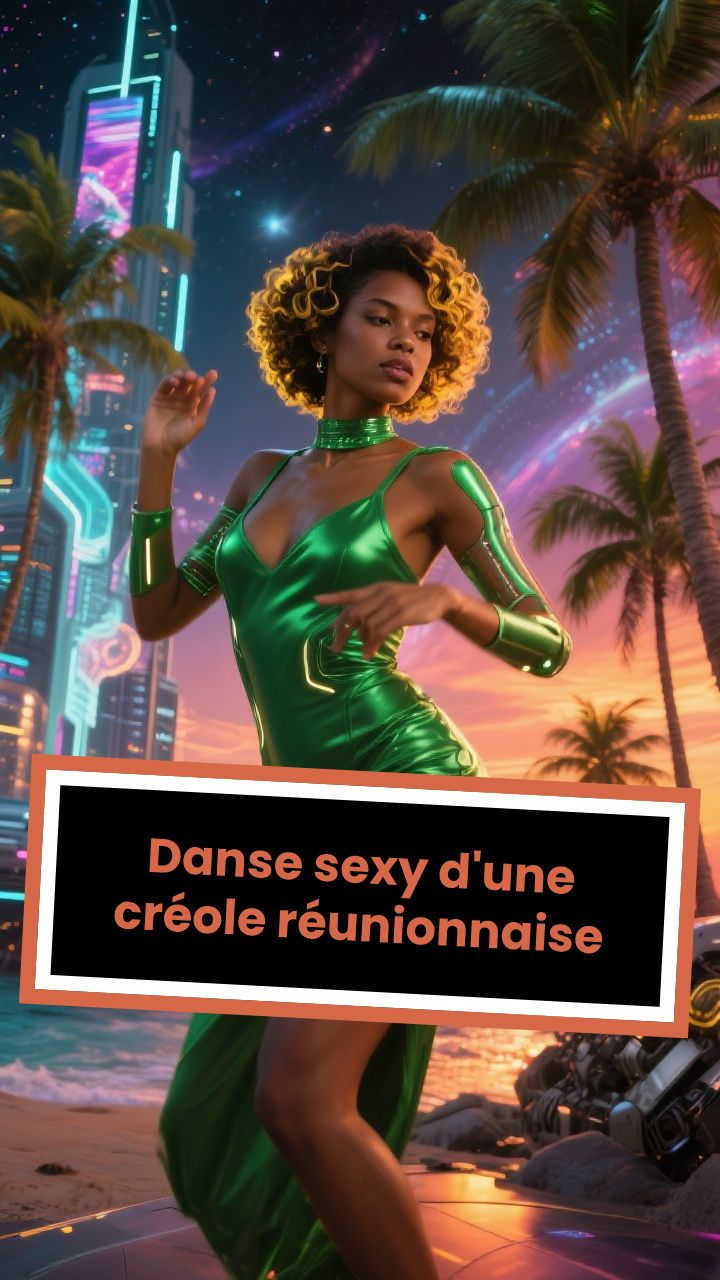 Danse sexy d'une créole réunionnaise