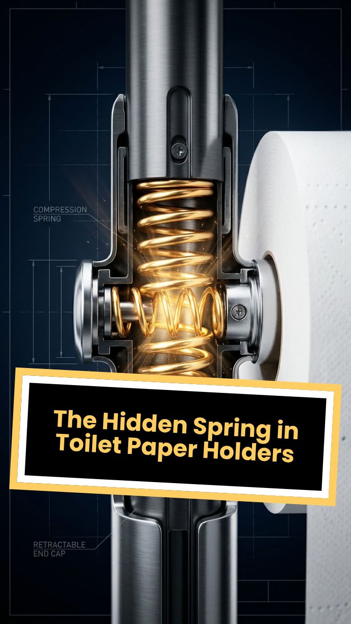 The Hidden Spring in Toilet Paper Holders