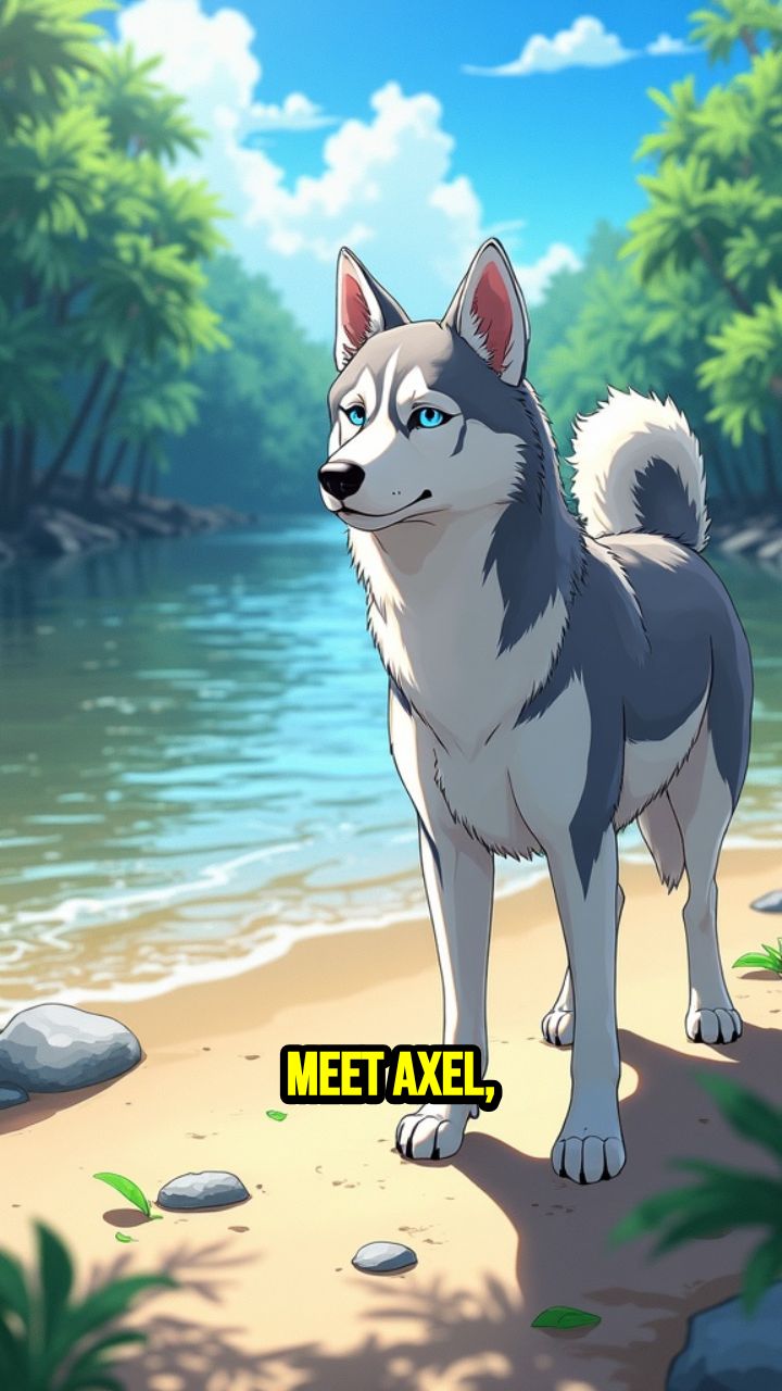 Axel the Rescue Husky