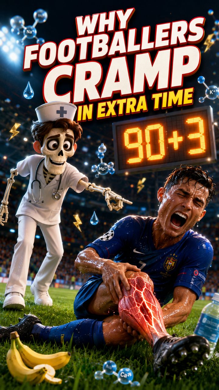 Why Footballers Cramp in Extra Time