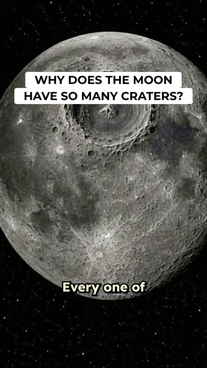 Why the Moon Has Craters