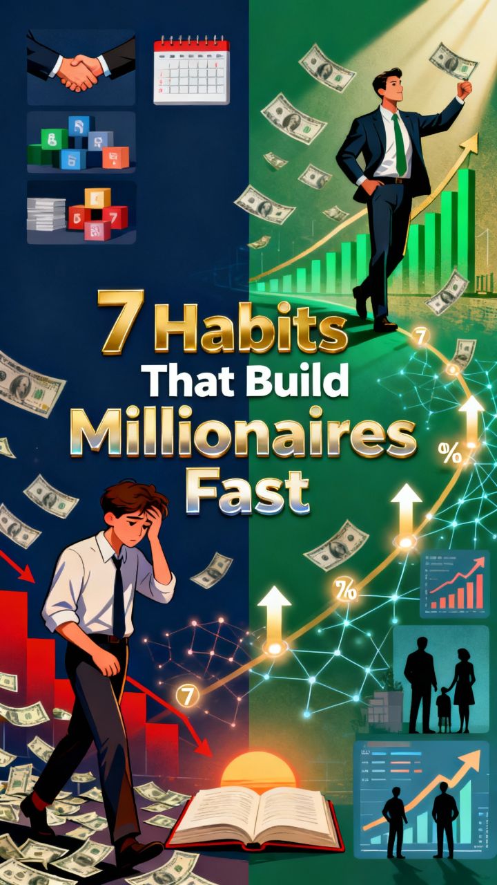 7 Habits That Build Millionaires Fast