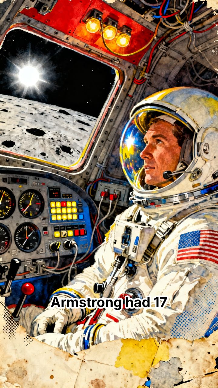 Armstrong’s 17-Second Moon Landing