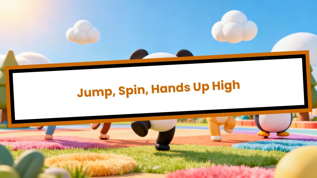Jump, Spin, Hands Up High