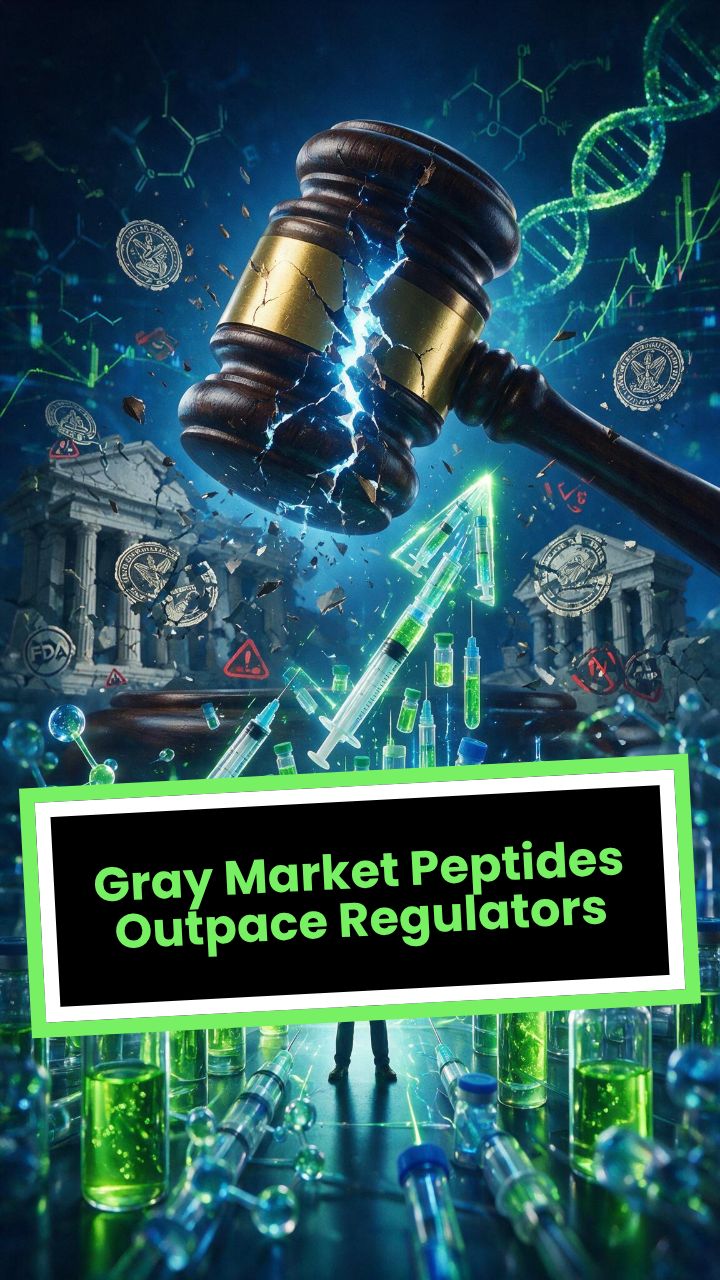 Gray Market Peptides Outpace Regulators