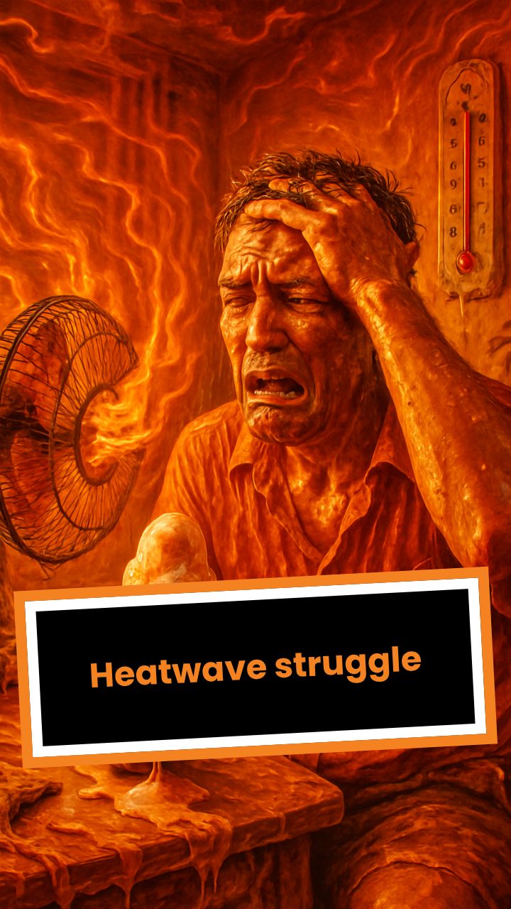 Heatwave struggle