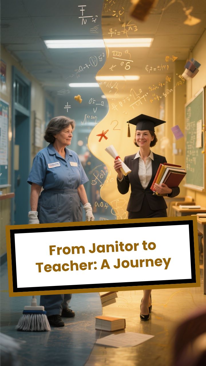 From Janitor to Teacher: A Journey