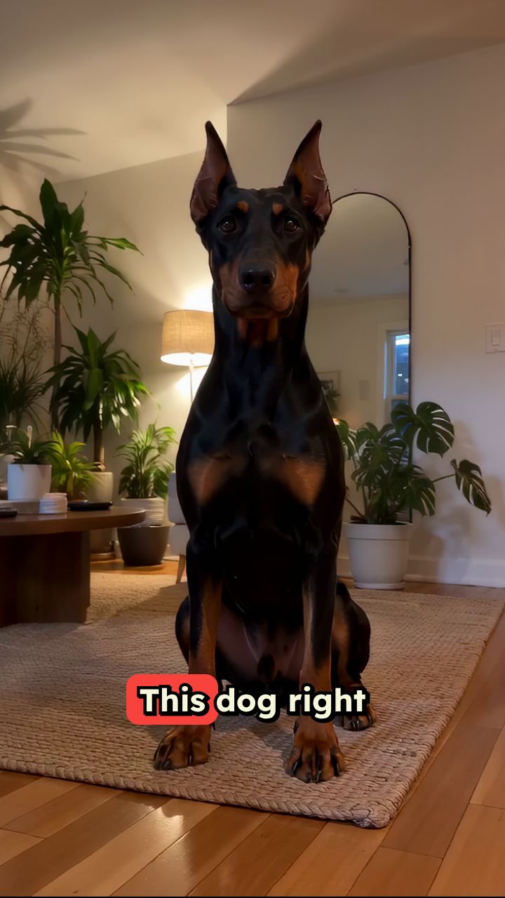 Whisper Testing My Doberman: Baby Paw and Hide and Seek