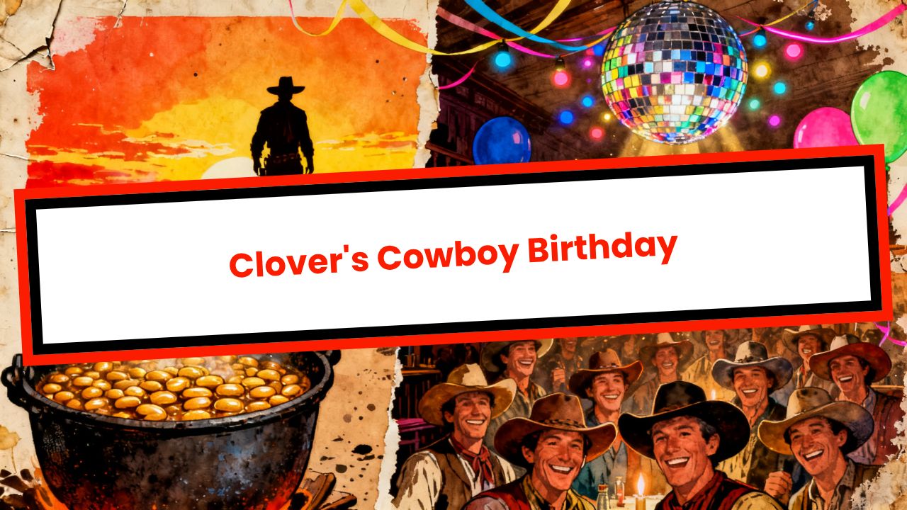 Clover's Cowboy Birthday