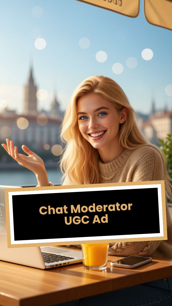 Chat Moderator UGC Ad