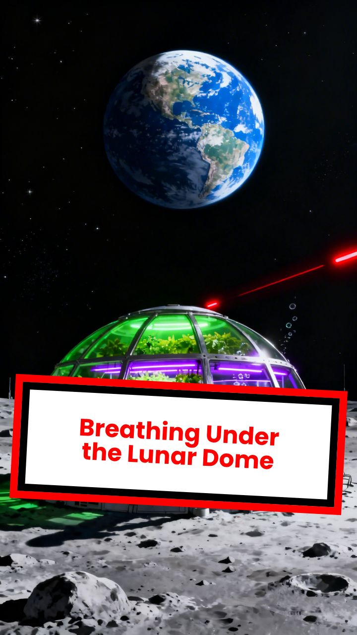 Breathing Under the Lunar Dome